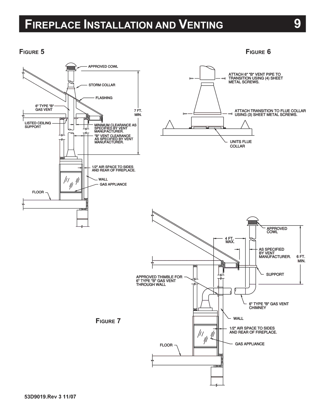 Monessen Hearth DESIGNER SERIES manual Enting Ireplace Nstallation 