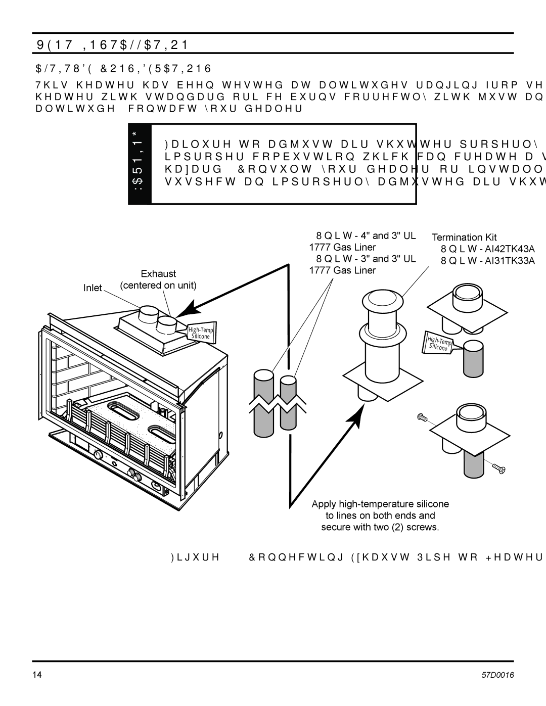 Monessen Hearth IDV380NVC, IDV490NVC, IDV490PVC, IDV380PVC manual Altitude Considerations, Connecting Exhaust Pipe to Heater 