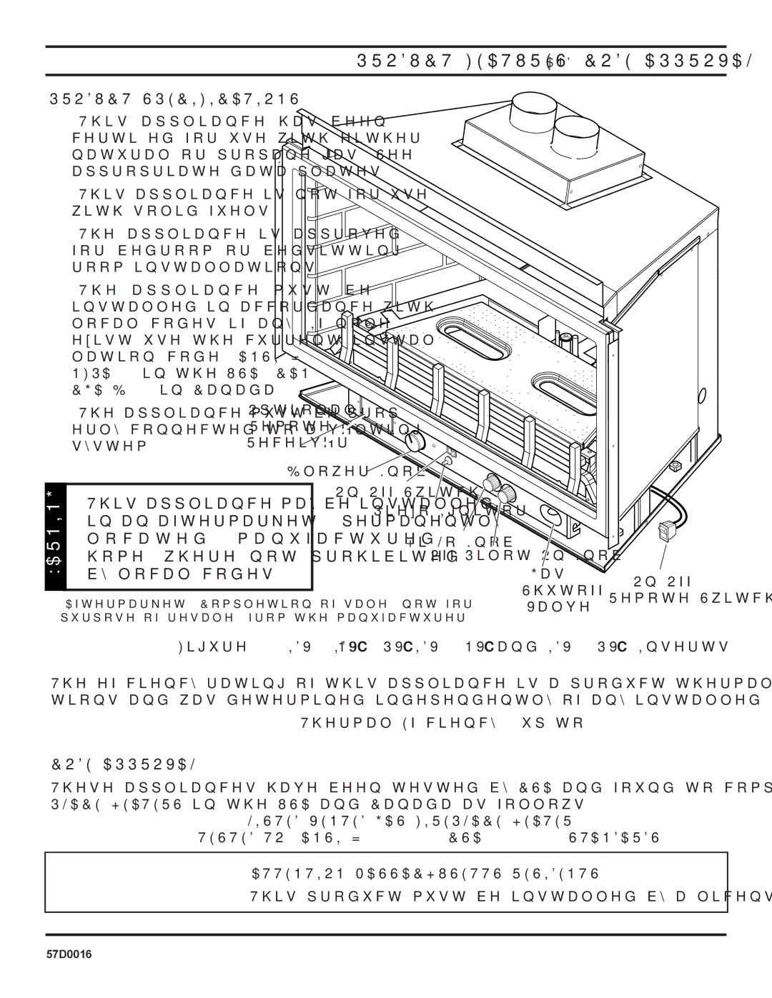 Monessen Hearth IDV490PVC, IDV490NVC, IDV380NVC, IDV380PVC manual Product Features and Code Approval, Product Specifications 