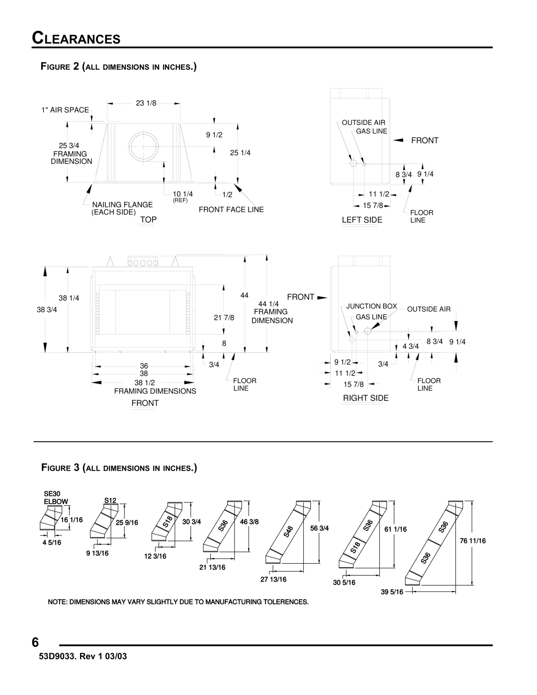 Monessen Hearth SWB400I instruction manual Top 