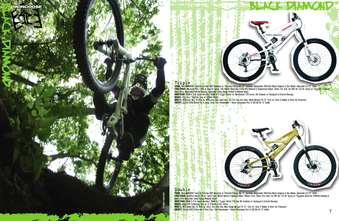 Mongoose EC-X, EC-D manual Triple, Double 