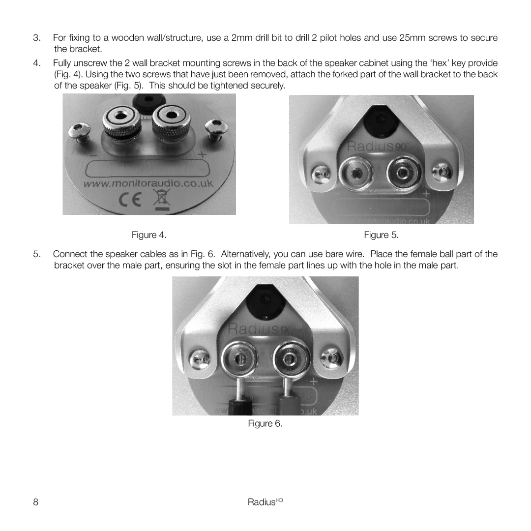 Monitor Audio 45 owner manual 