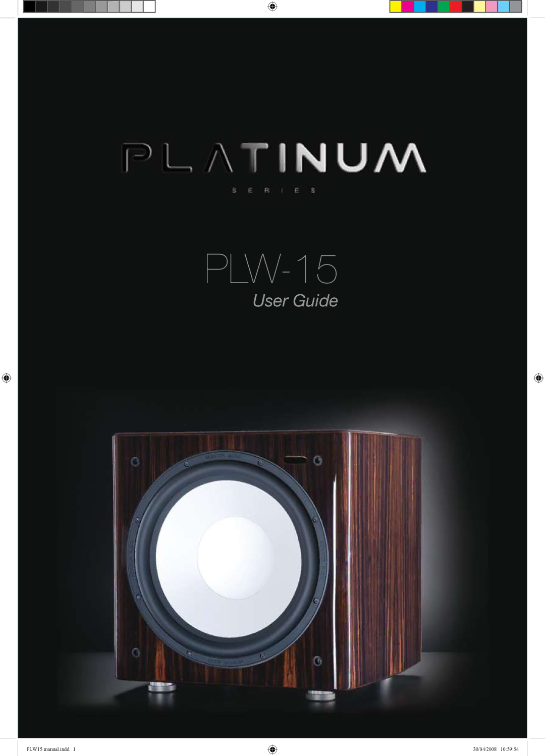 Monitor Audio PLW-15 manual 