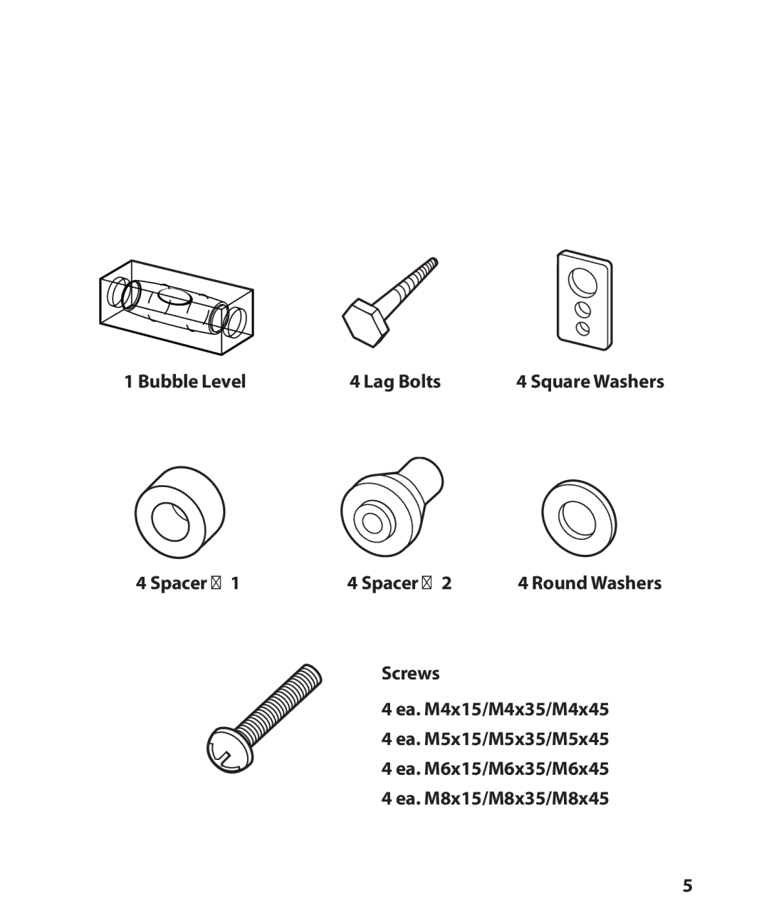 Monster Cable 300L warranty Bubble Level Lag Bolts 