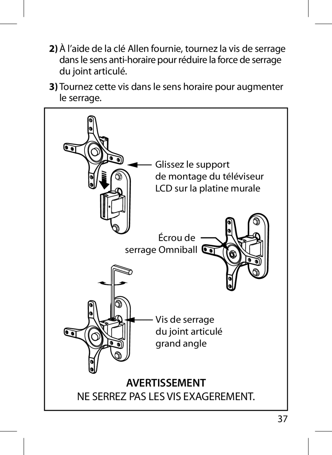 Monster Cable 300S warranty Avertissement 