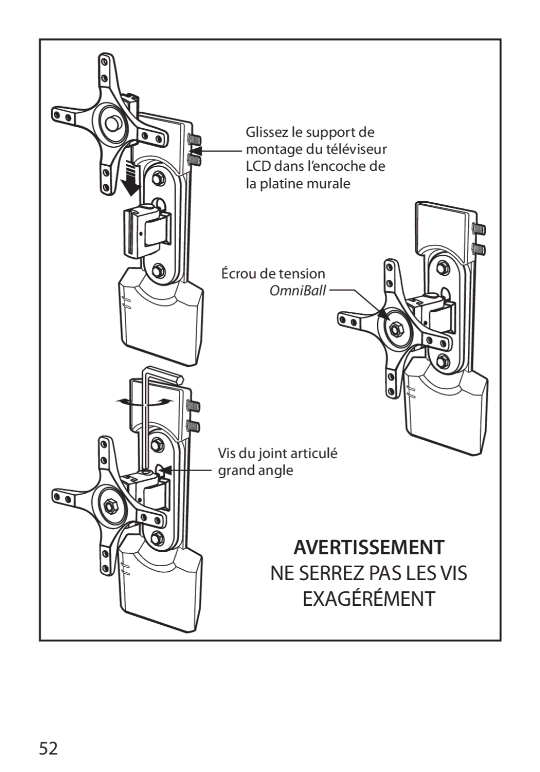 Monster Cable 350S warranty Avertissement 