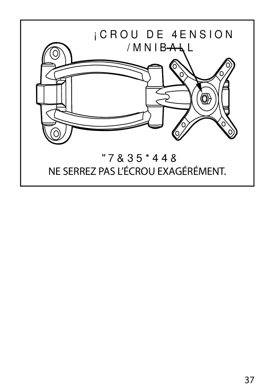 Monster Cable 400S warranty Avertissement 