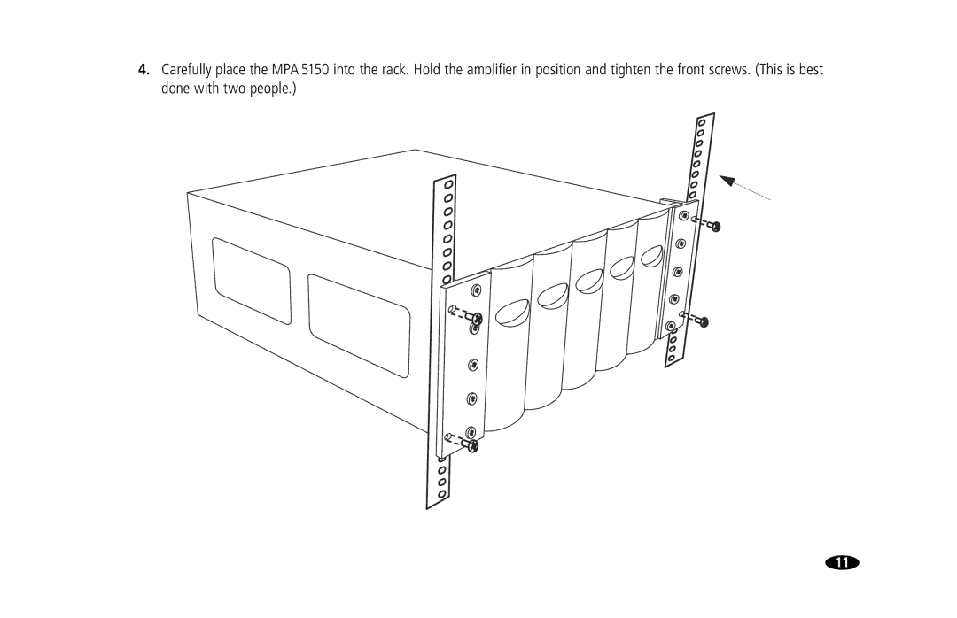 Monster Cable MPA5150 owner manual 