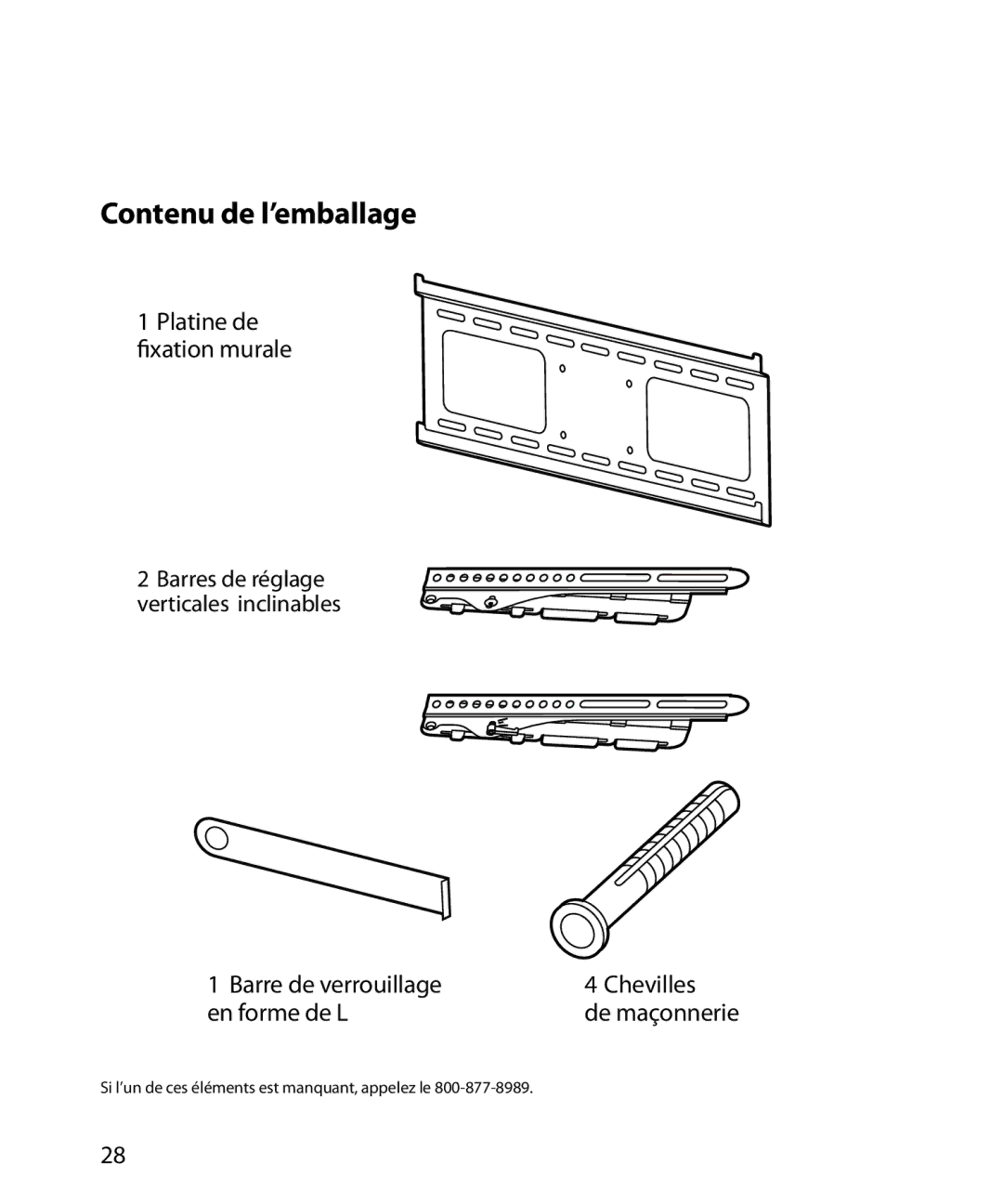 Monster Cable SmartViewTM 300M warranty Contenu de l’emballage 