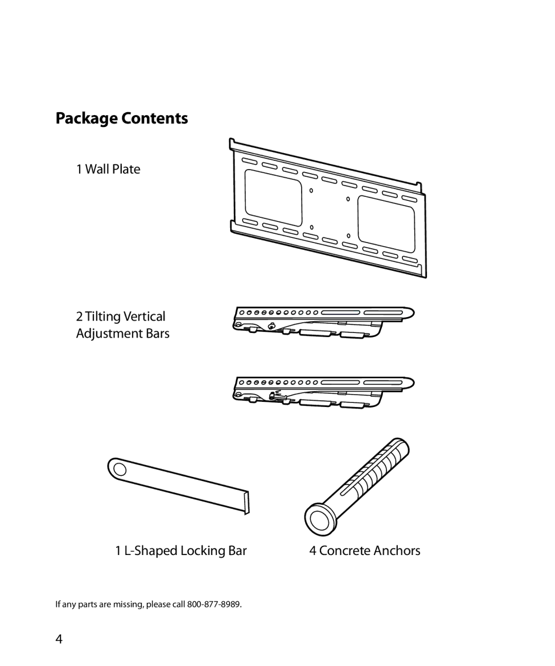 Monster Cable SmartViewTM 300M warranty Package Contents 