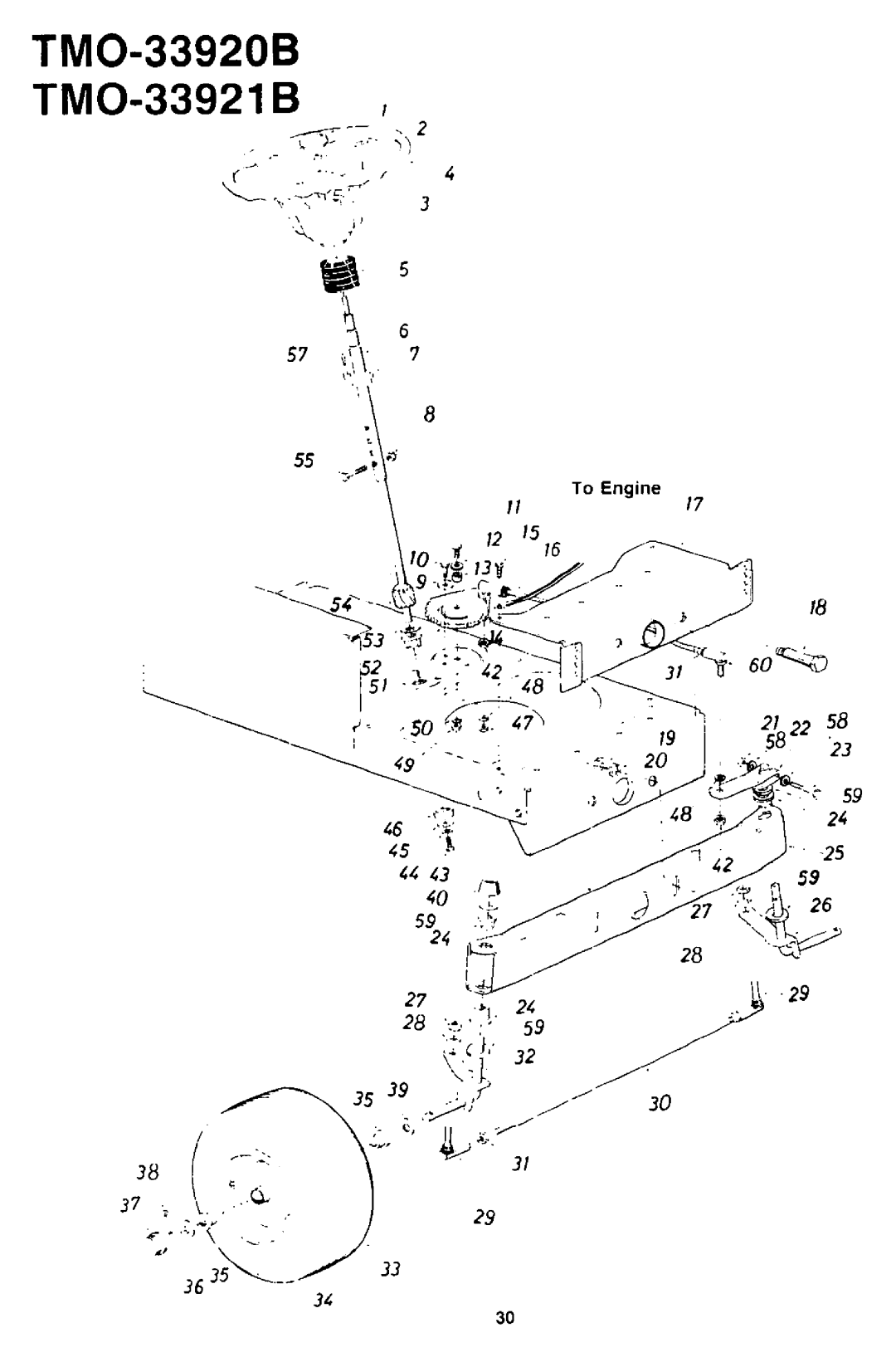 Montgomery Ward TMO-33920B, TMO-33921B manual 