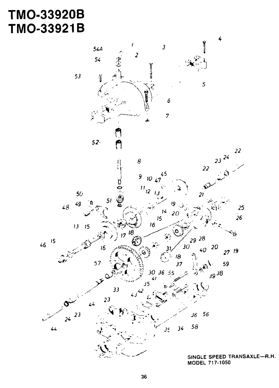 Montgomery Ward TMO-33920B, TMO-33921B manual 