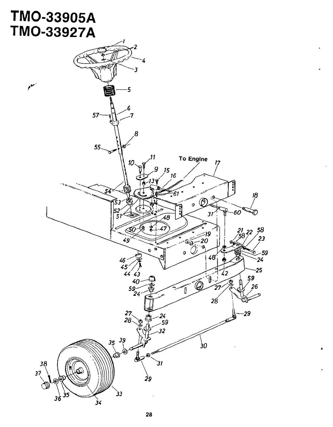 Montgomery Ward TMO-33927 A, TMO-33905 A manual 