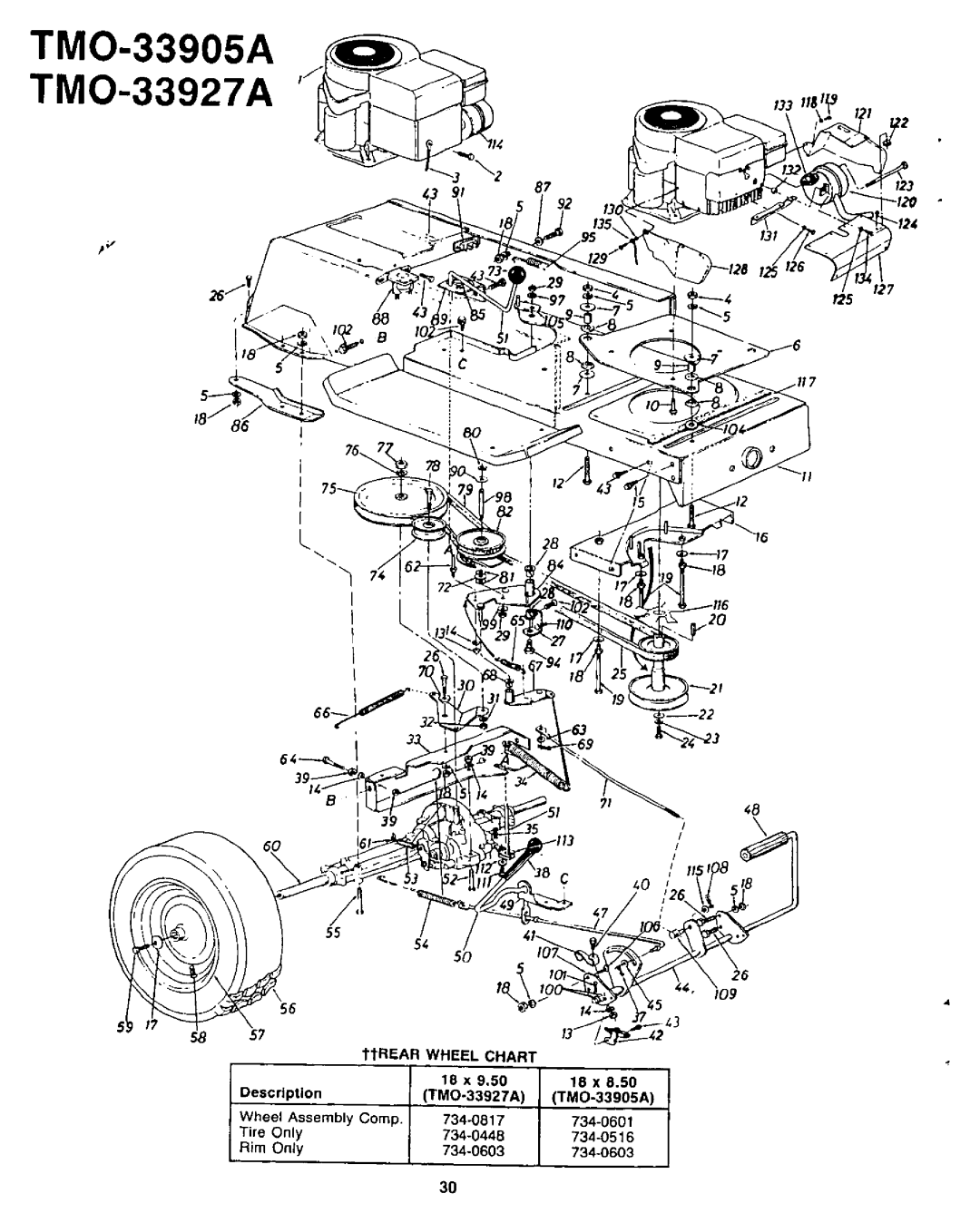 Montgomery Ward TMO-33927 A, TMO-33905 A manual 