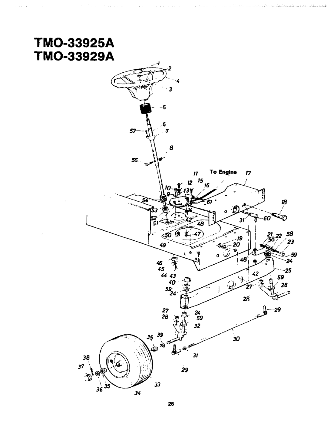 Montgomery Ward TMO-33929A, TMO-33925A manual 