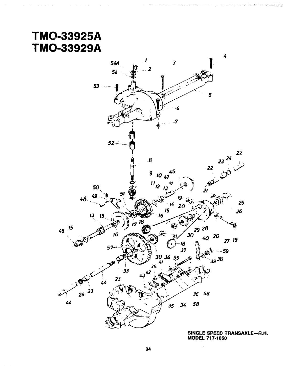 Montgomery Ward TMO-33929A, TMO-33925A manual 