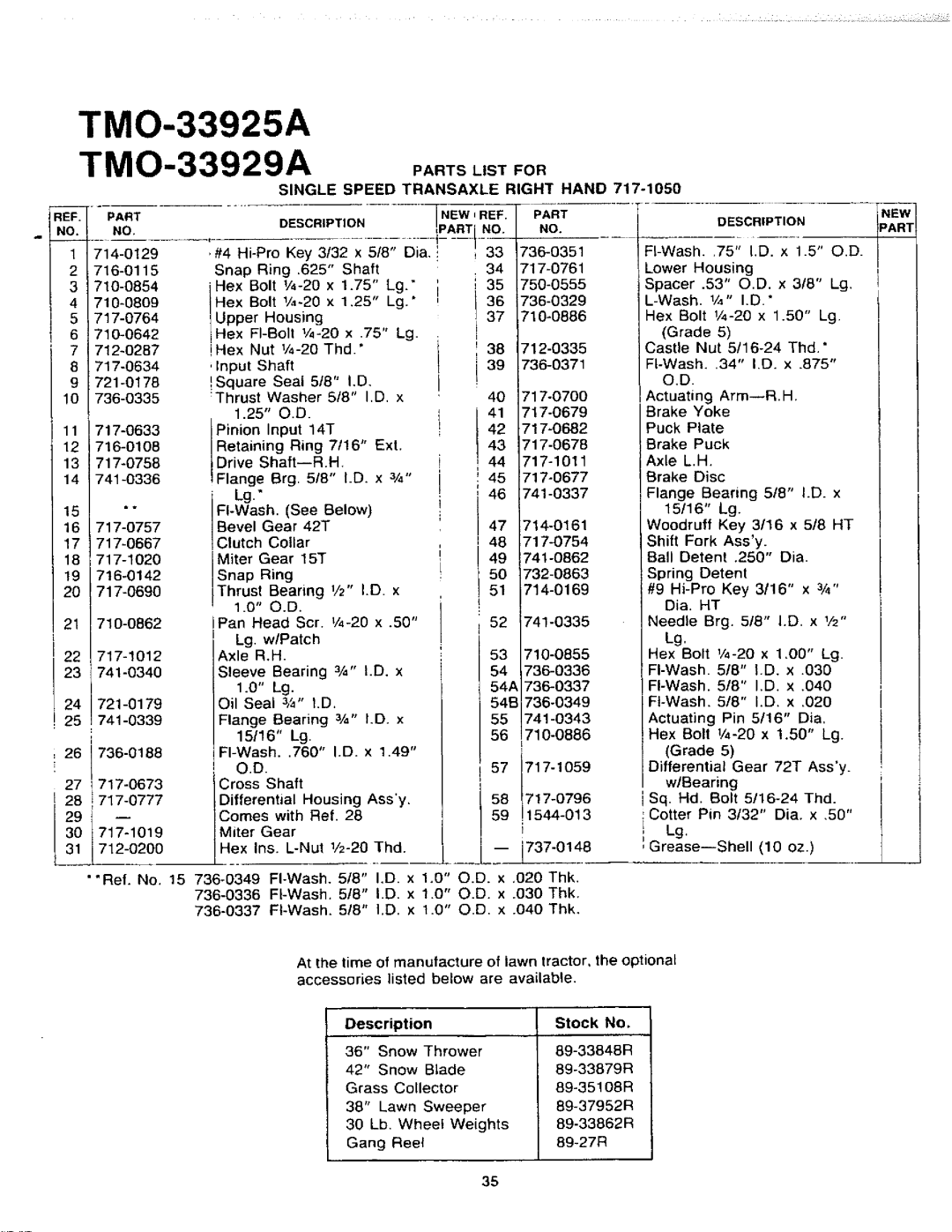 Montgomery Ward TMO-33925A, TMO-33929A manual 