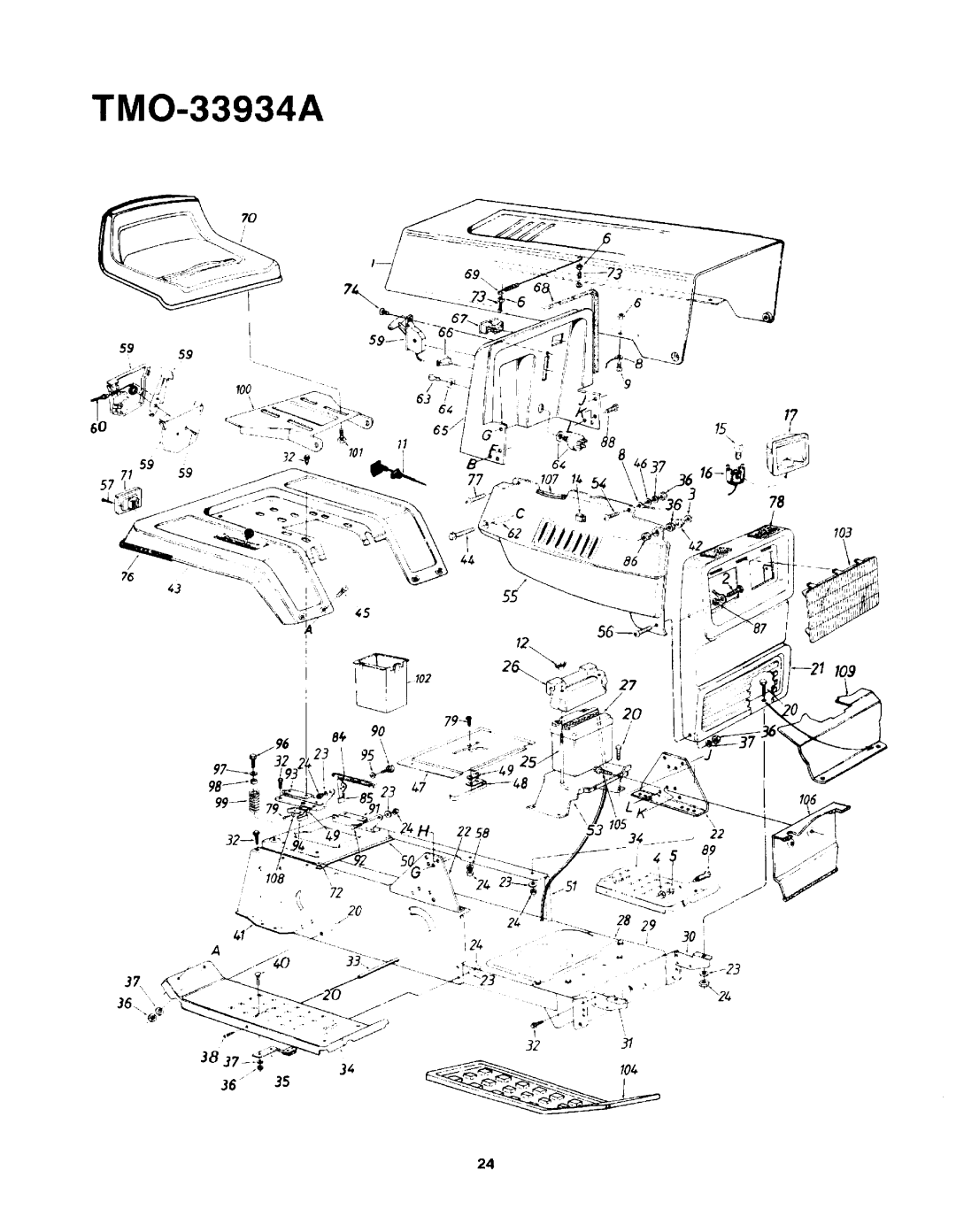 Montgomery Ward TMO-33934A manual 