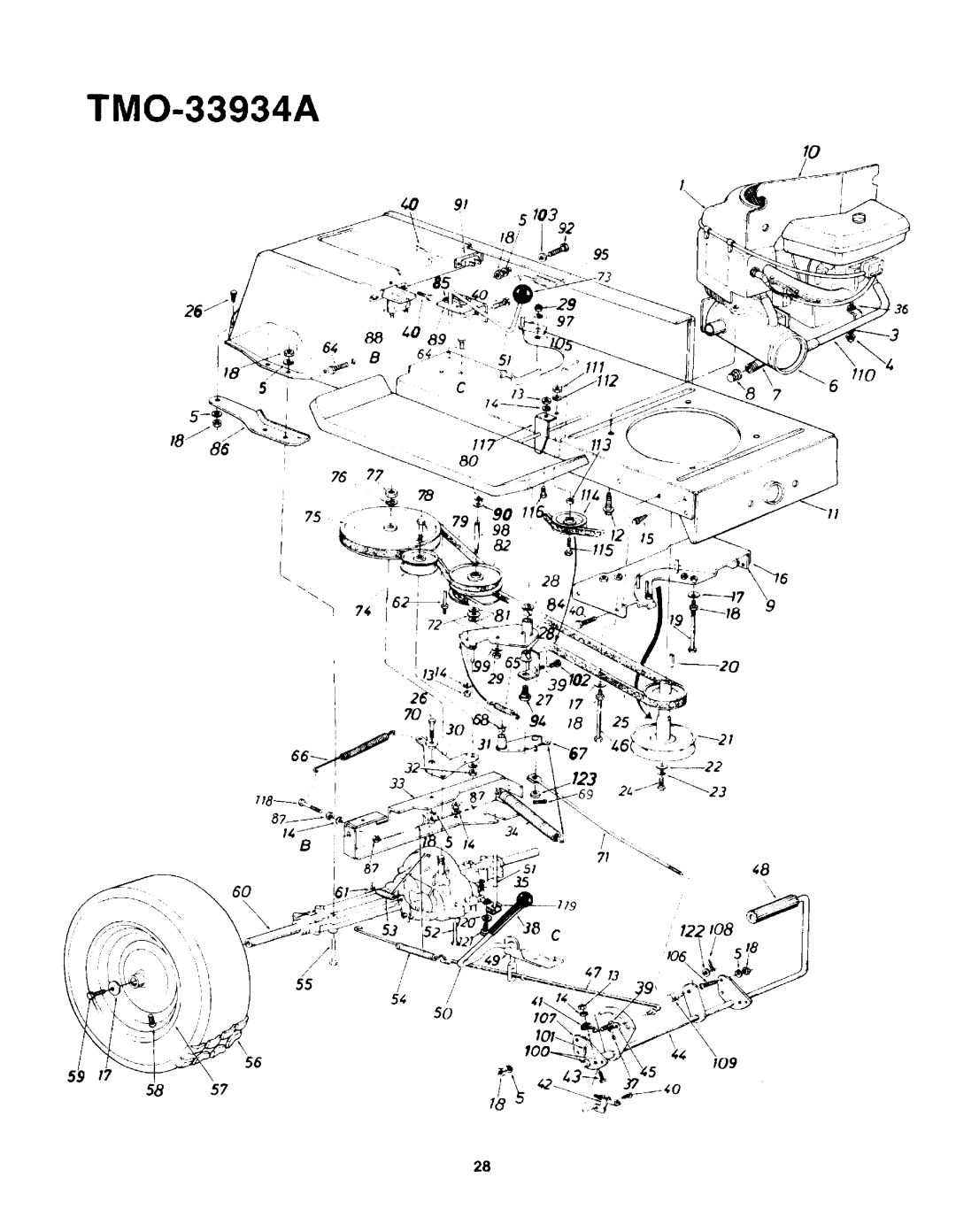 Montgomery Ward TMO-33934A manual 