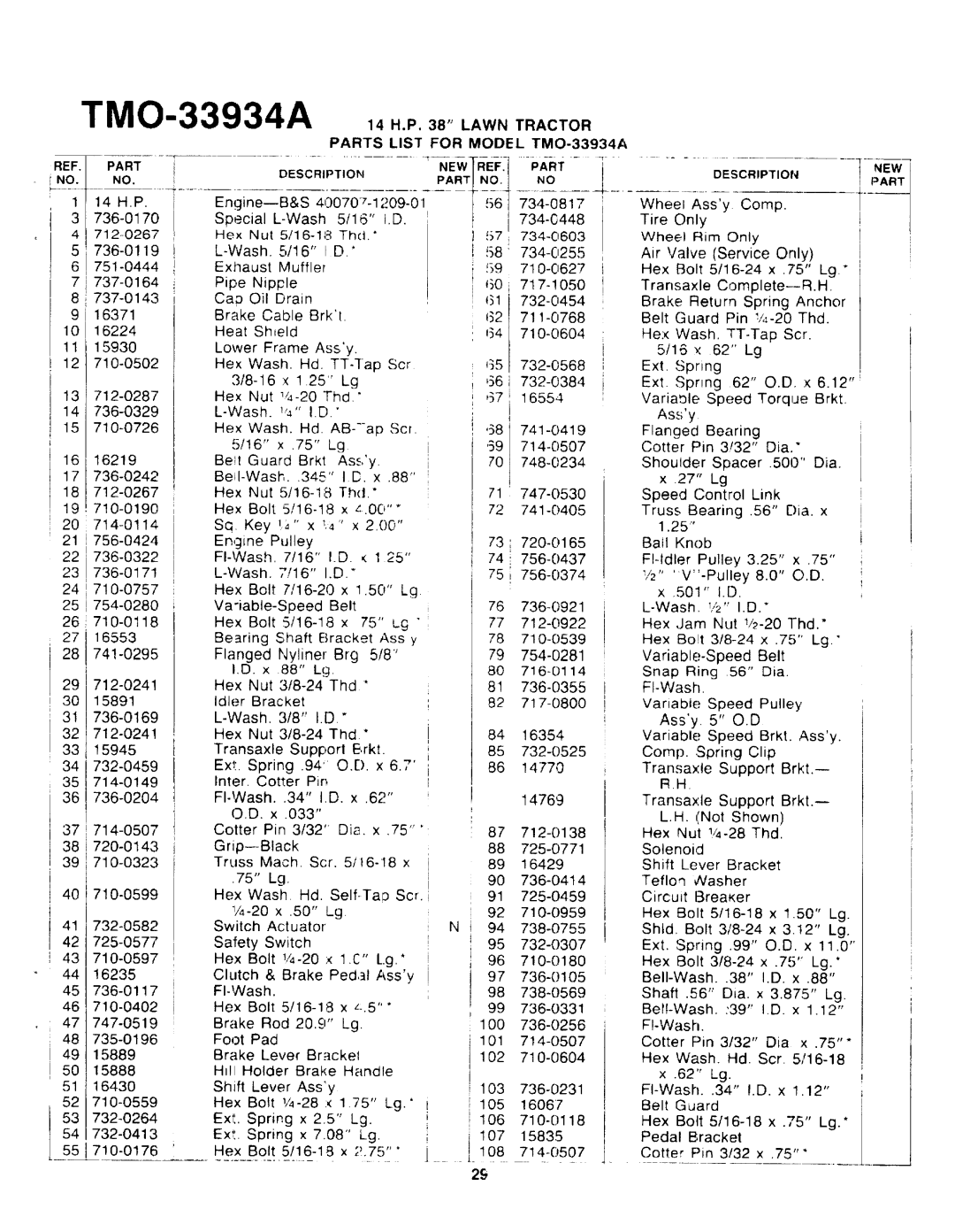 Montgomery Ward TMO-33934A manual 