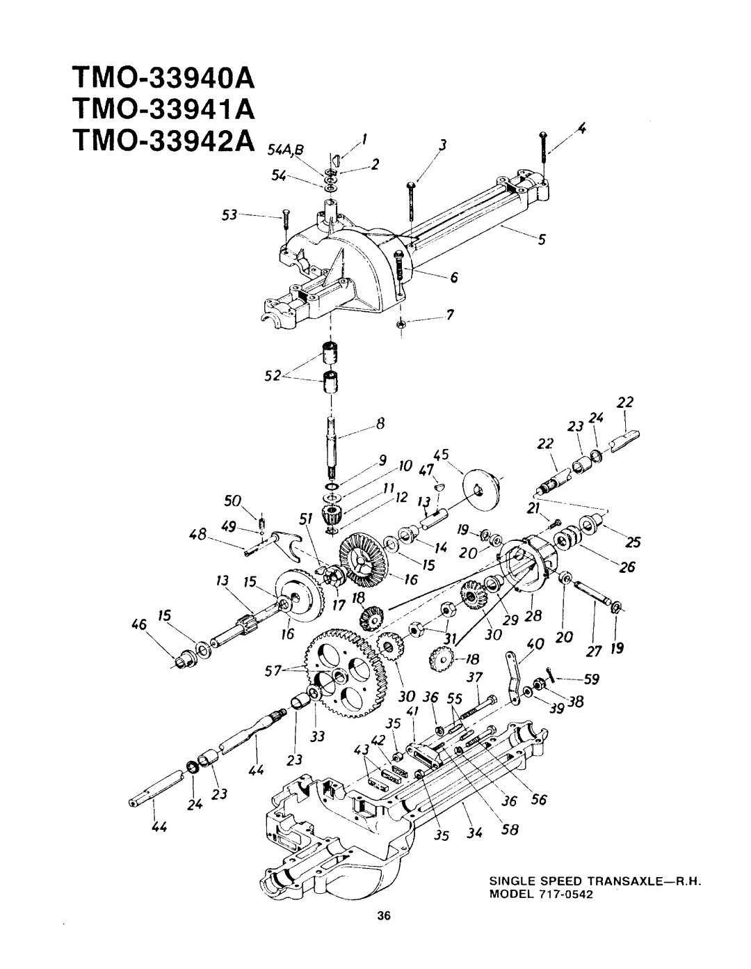 Montgomery Ward TMO-33941A, TMO-33940A, TMO-33942A manual 