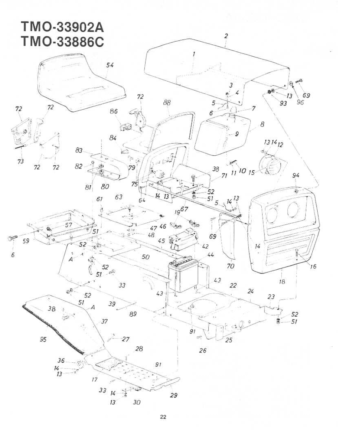 Montgomery Ward TMO-33986C, TMO-33902A manual 