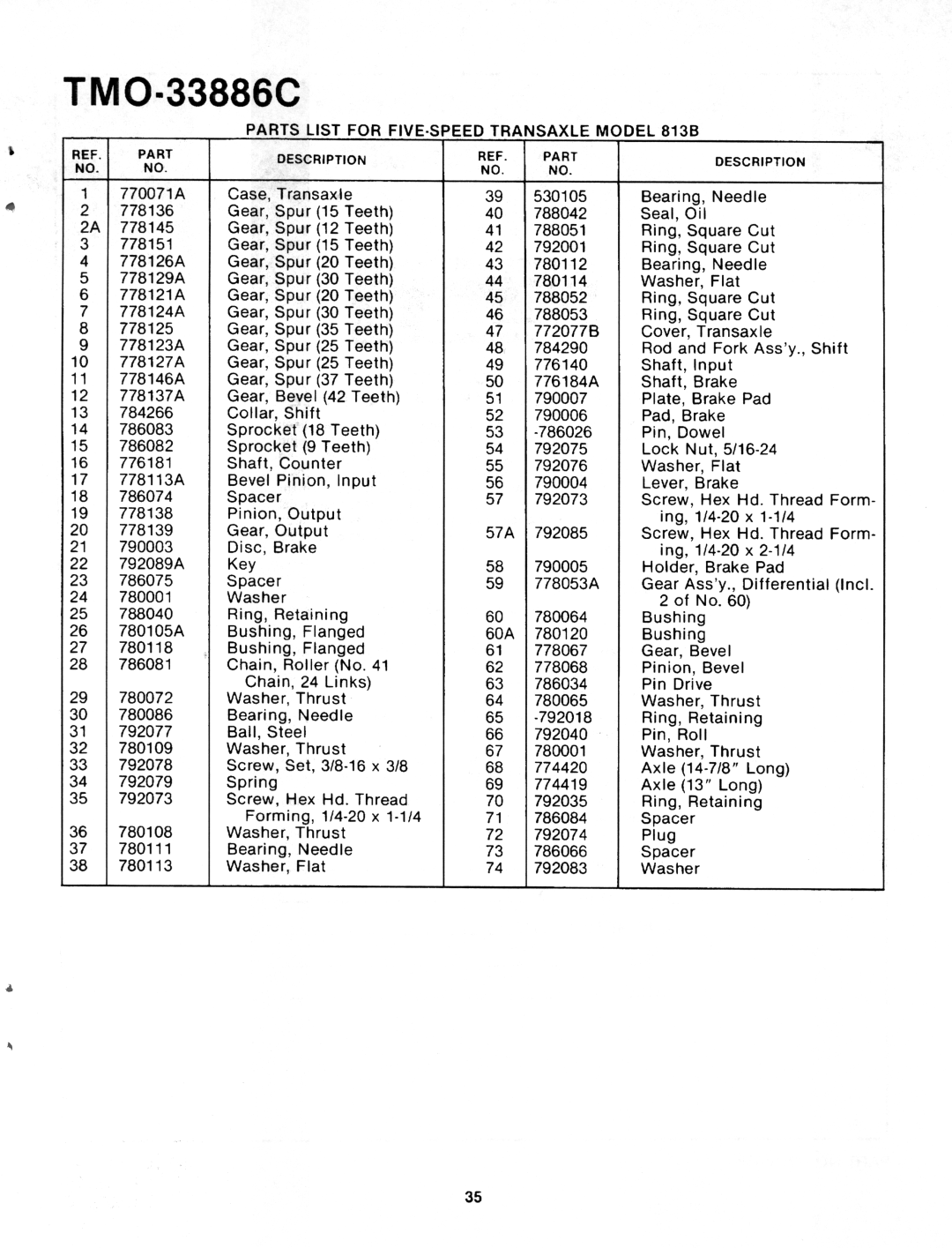 Montgomery Ward TMO-33902A, TMO-33986C manual 