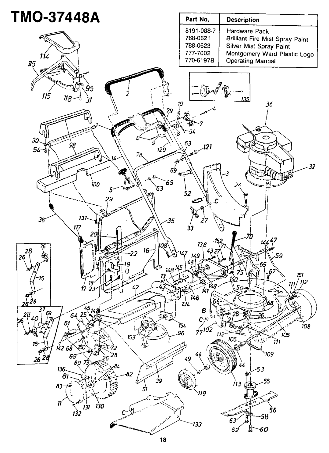 Montgomery Ward TMO-37448A manual 