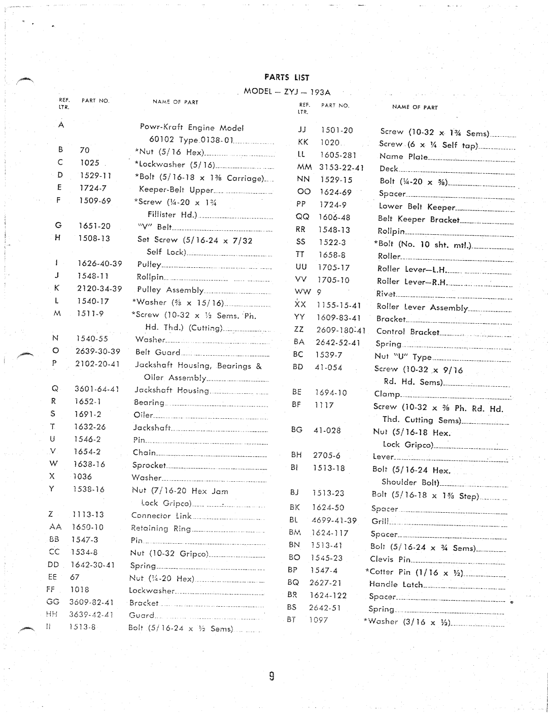 Montgomery Ward ZYJ-193A manual 