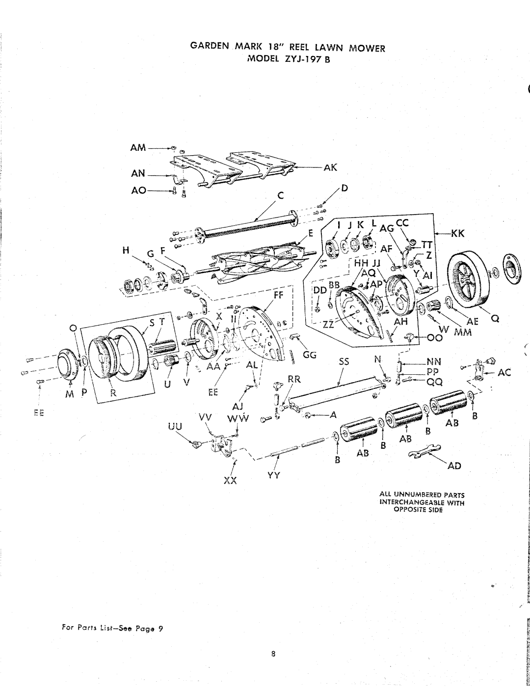 Montgomery Ward ZYJ-197 B manual 