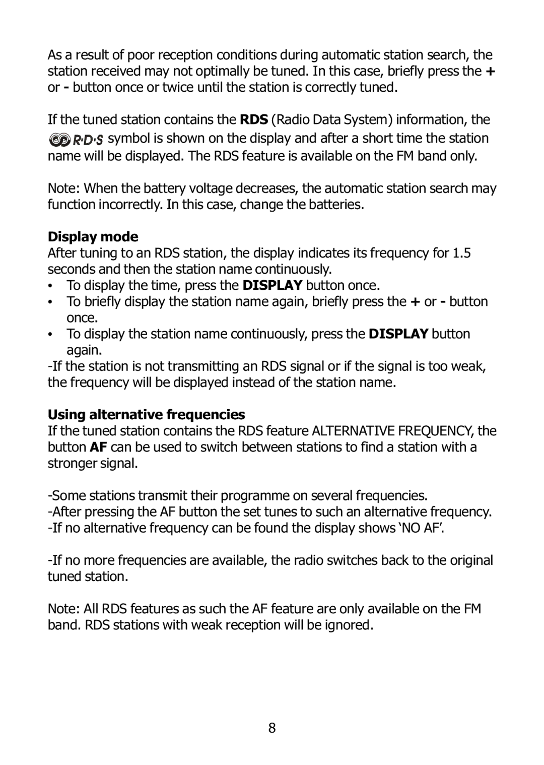 Morphy Richards 27005 operating instructions 