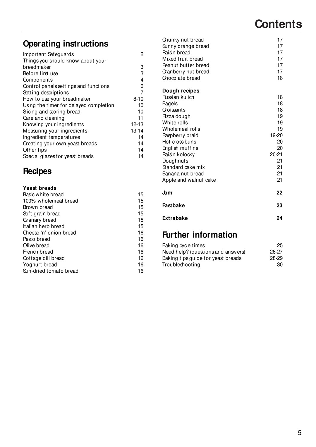 Morphy Richards 48230, 48220 manual Contents 