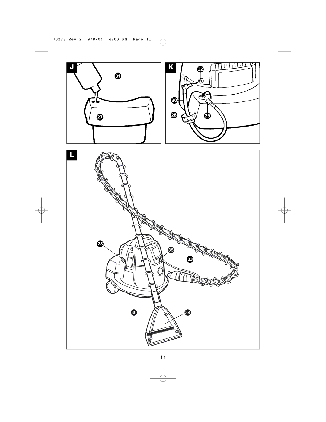 Morphy Richards Carpet Cleaner manual 3634 