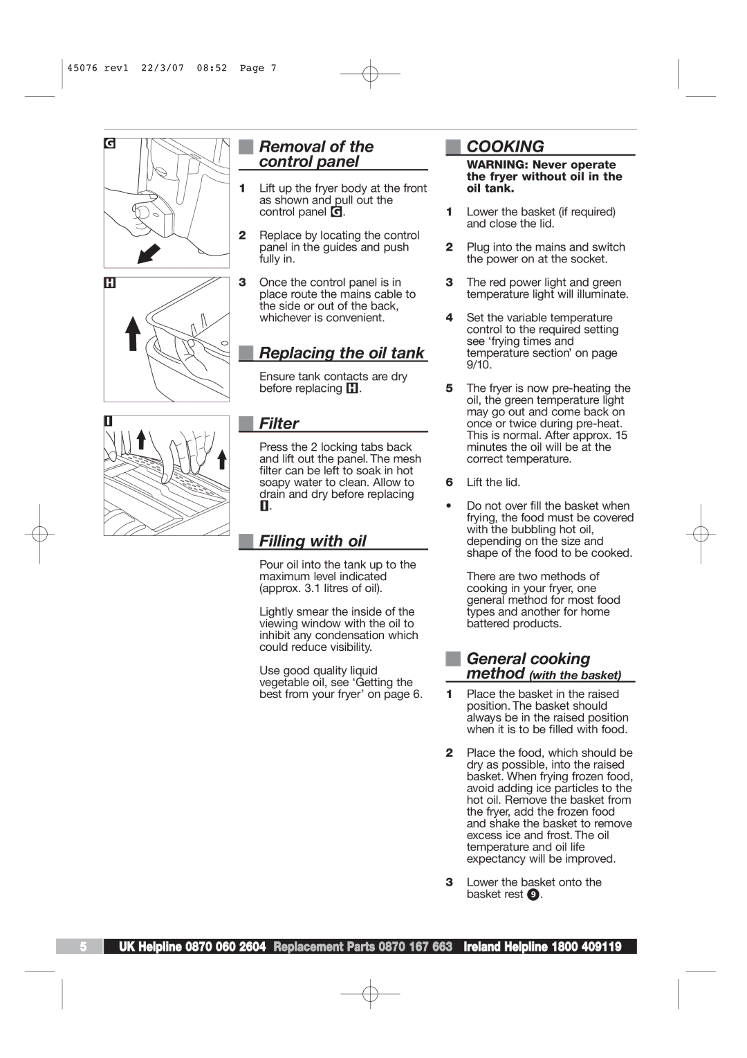 Morphy Richards Coffeemaker manual Cooking 