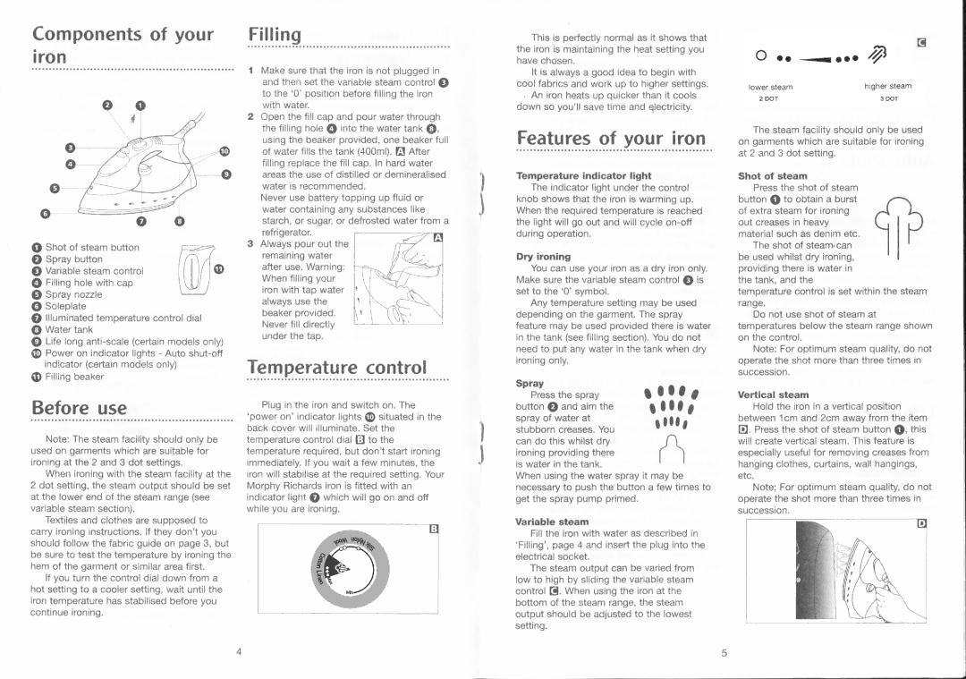 Morphy Richards RN40655 manual 