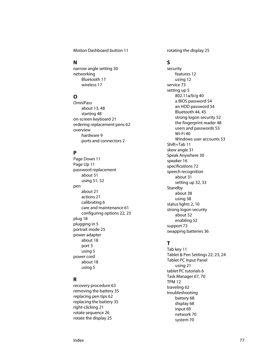 Motion Computing F5, C5, GU3K2722 manual 