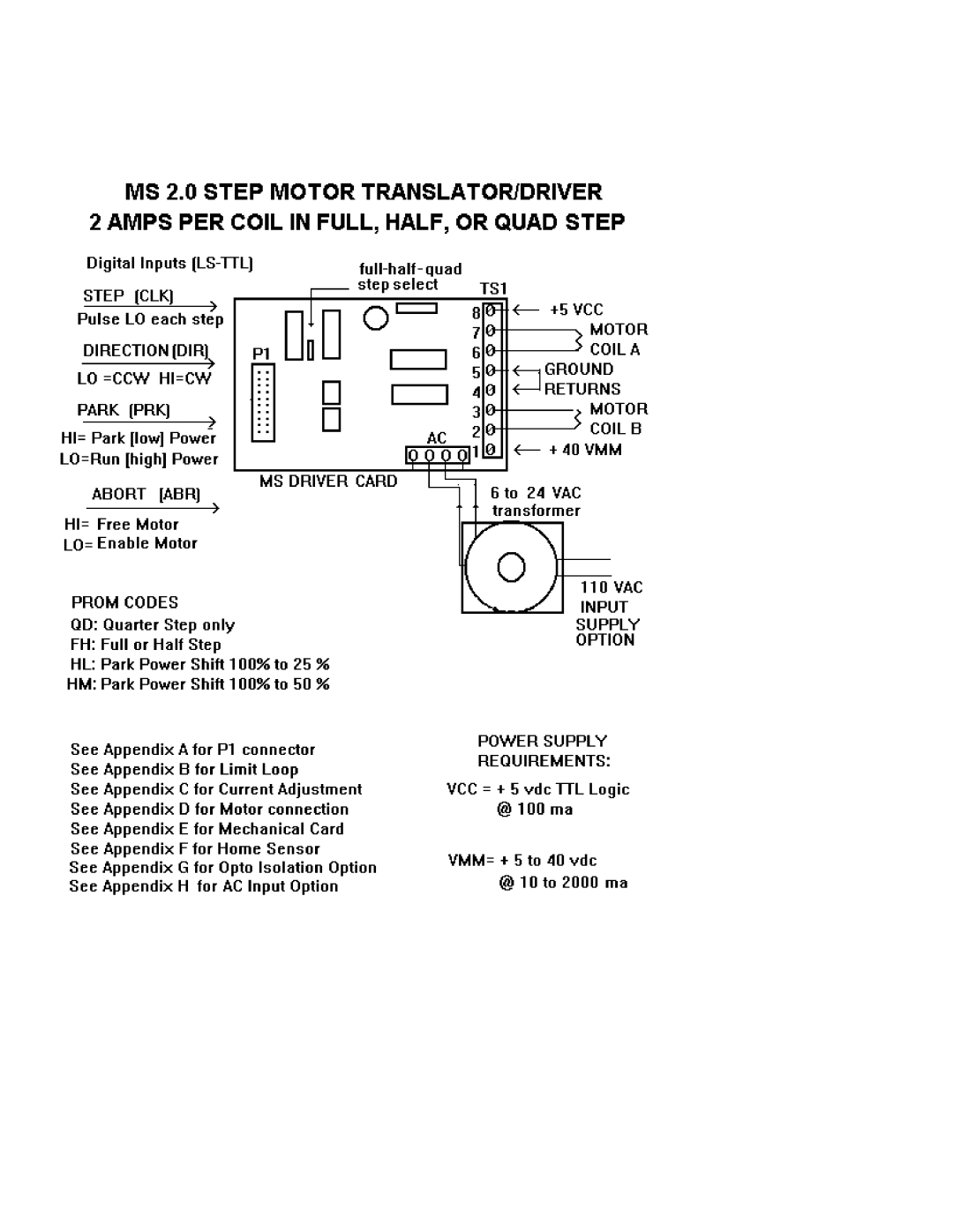 Motion MMI-8S installation manual 