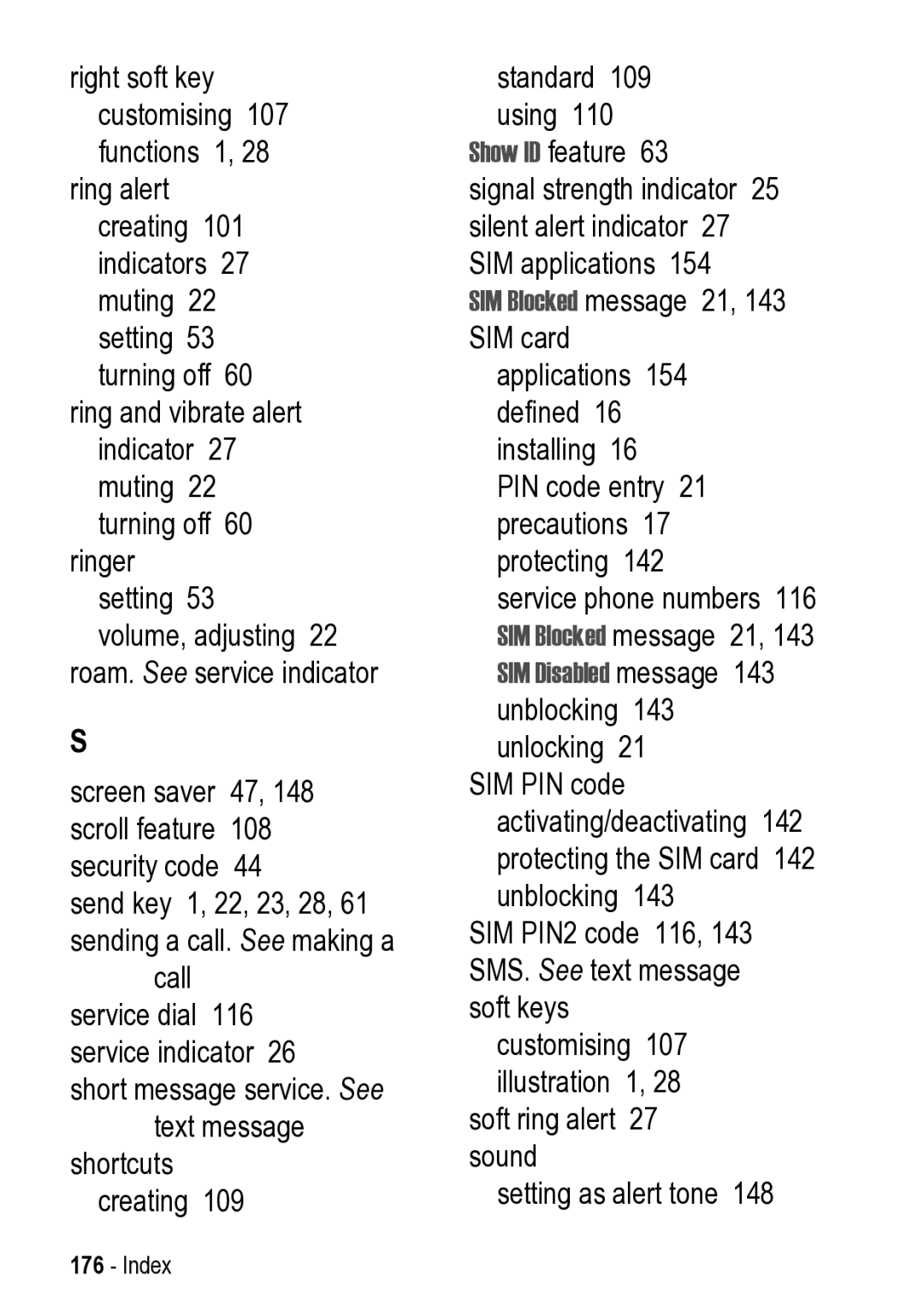 Motorola 031431a manual Index 