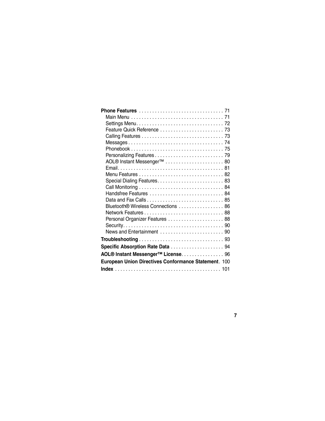 Motorola 040128o manual European Union Directives Conformance Statement 