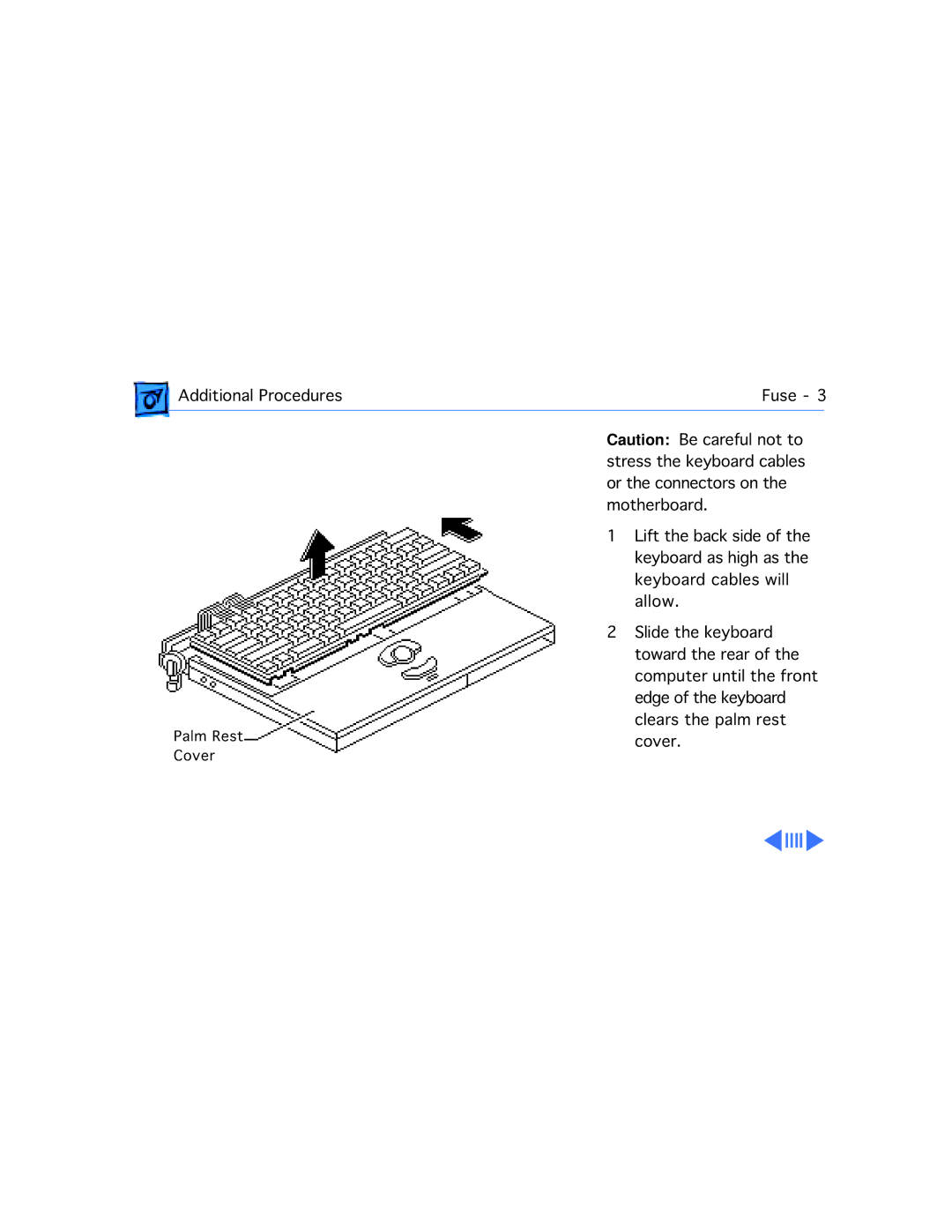 Motorola 100 manual Additional Procedures Fuse 