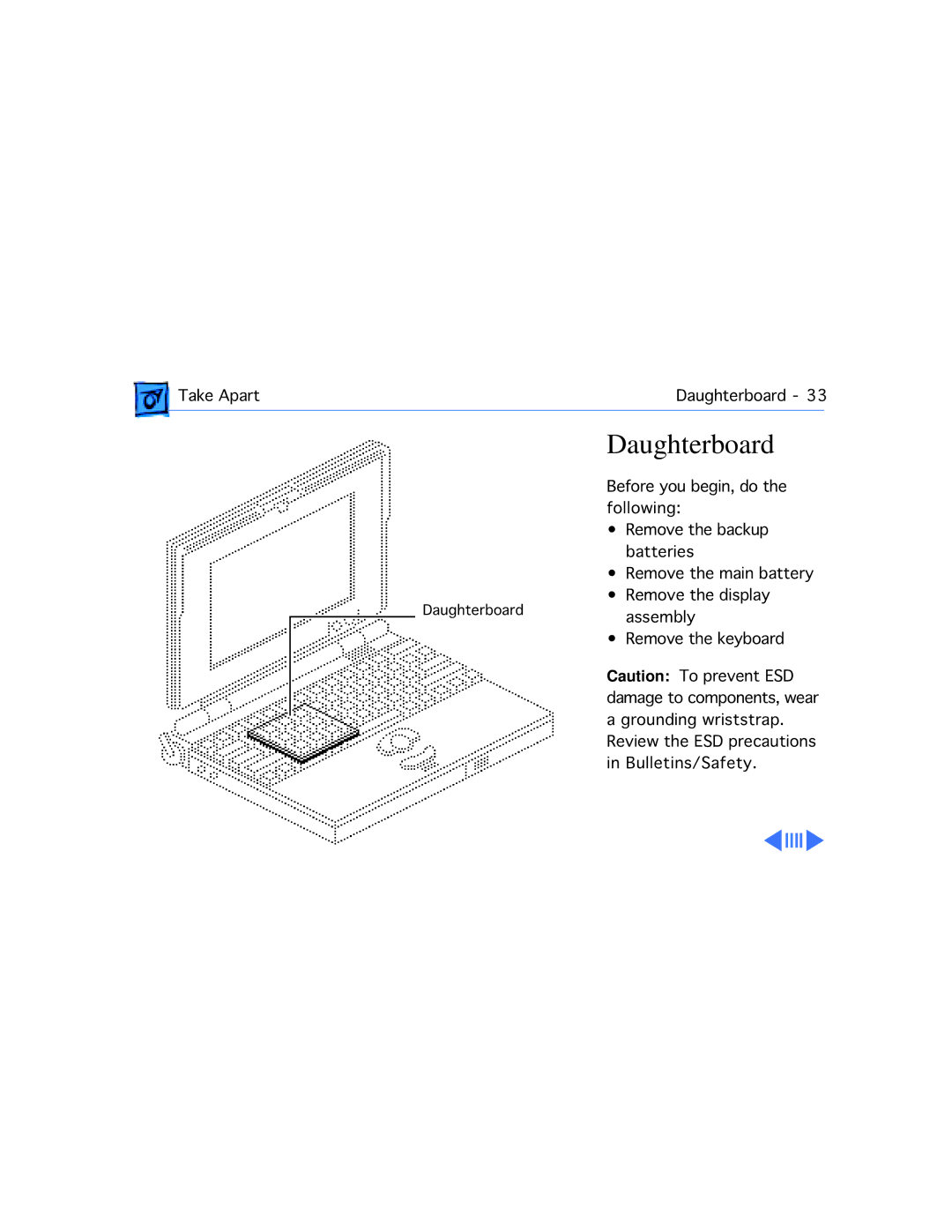 Motorola 100 manual Daughterboard 