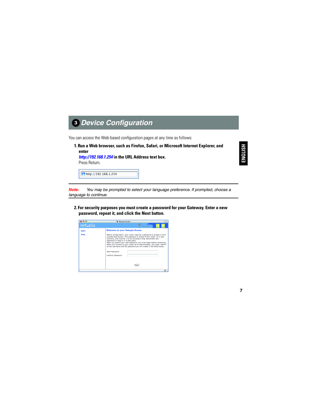 Motorola 2210-02 user manual Device Conﬁguration 