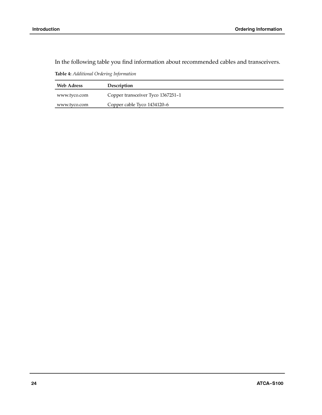 Motorola 228597 manual Introduction Ordering Information 