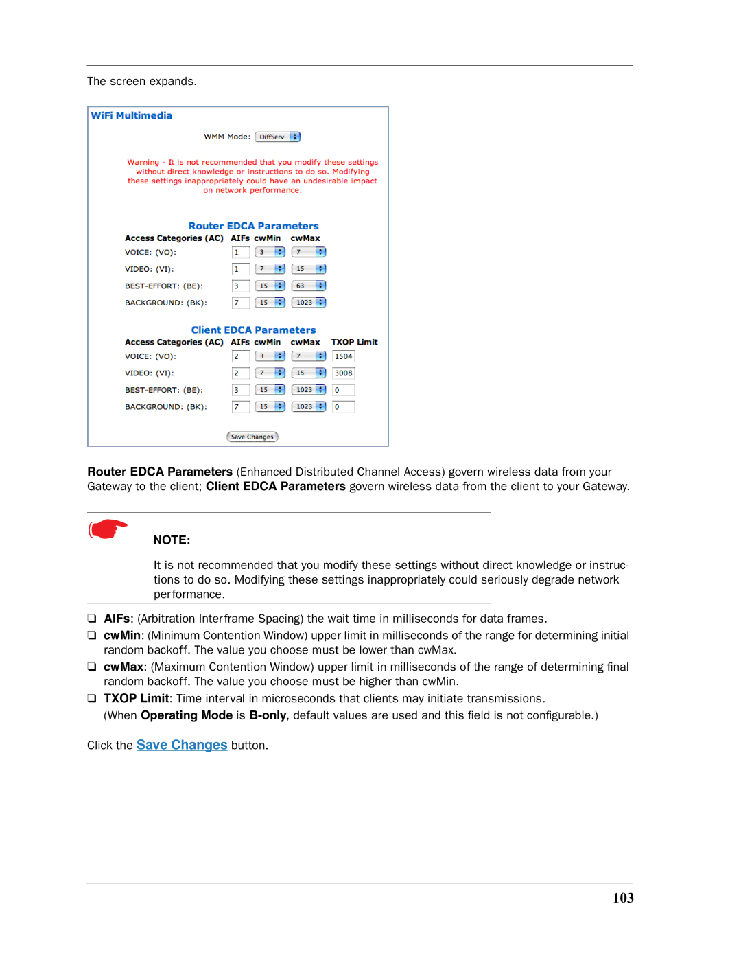 Motorola 3397GP manual 103 