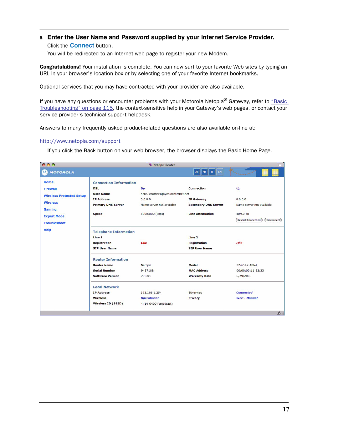 Motorola 3397GP manual 