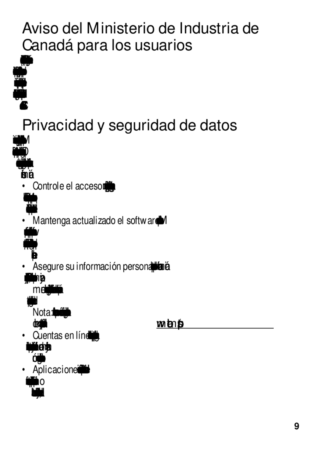 Motorola 4G LTE manual Privacidad y seguridad de datos 