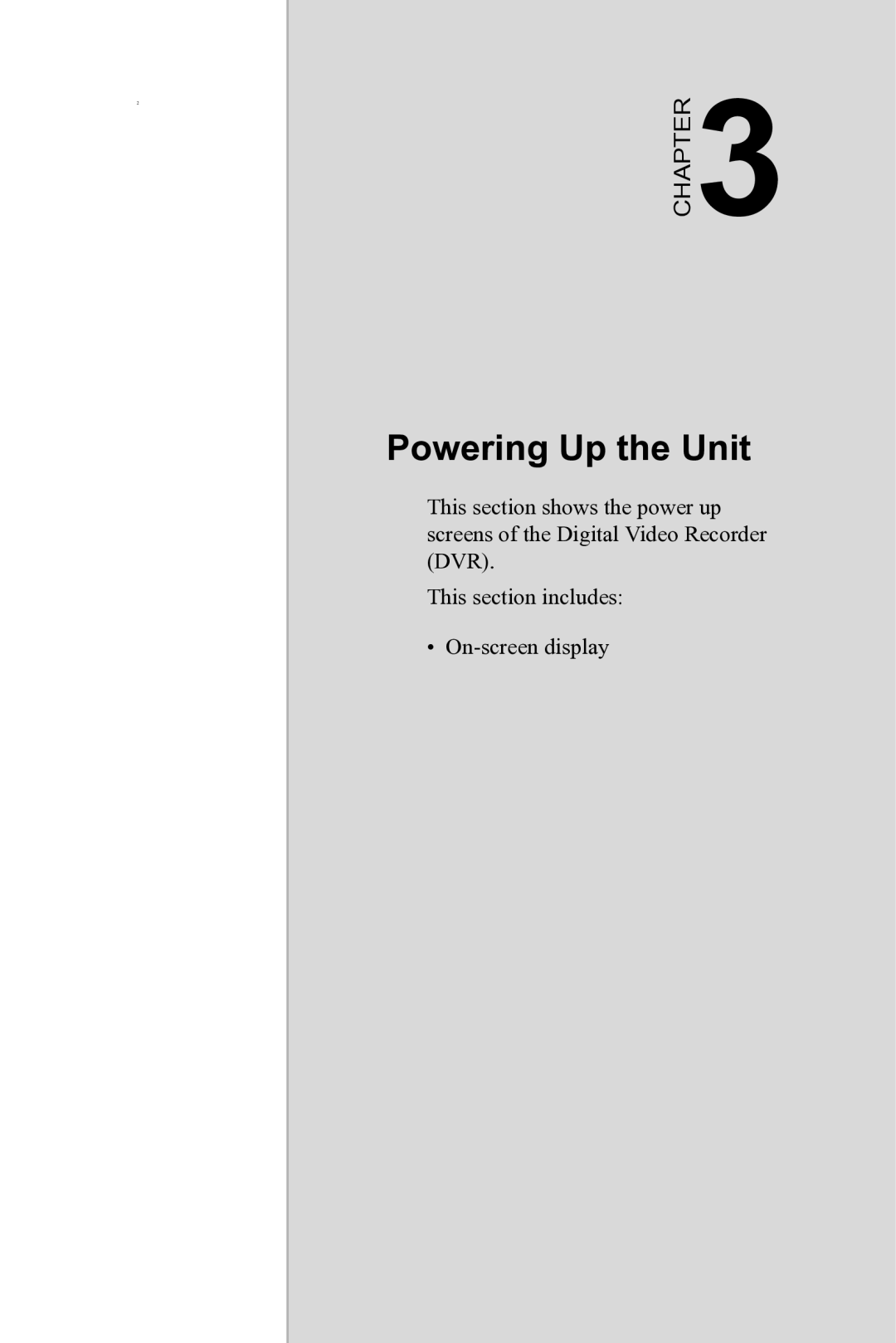 Motorola 530 user manual Powering Up the Unit 