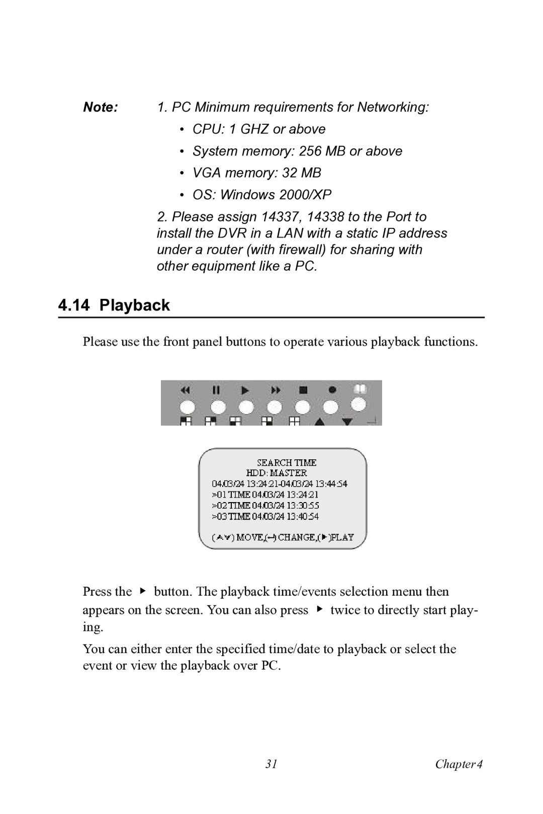 Motorola 530 user manual Playback 