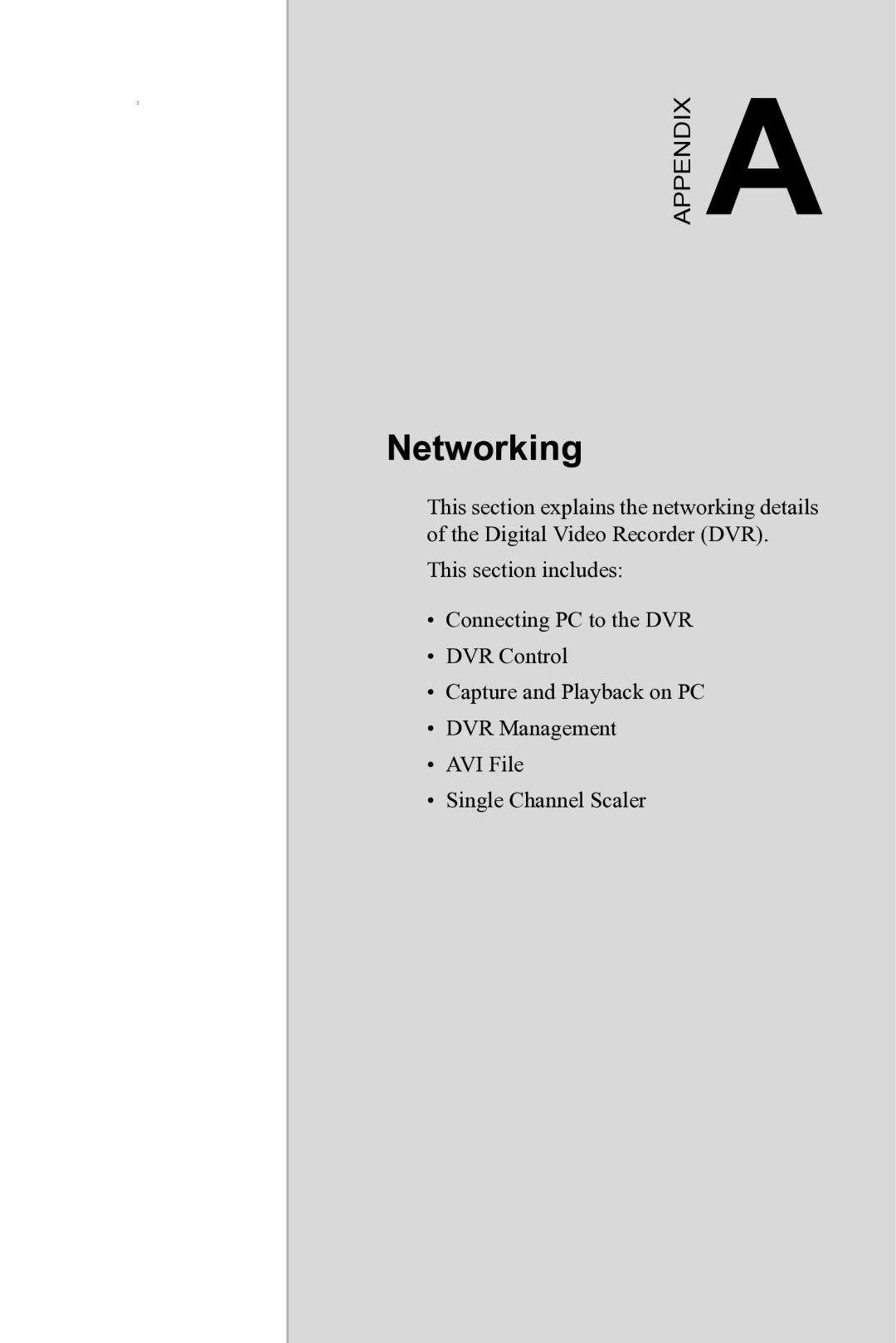 Motorola 530 user manual Networking 