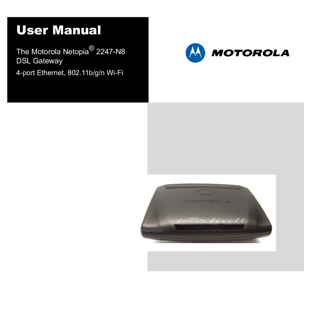 Motorola 579765-003-00 user manual 